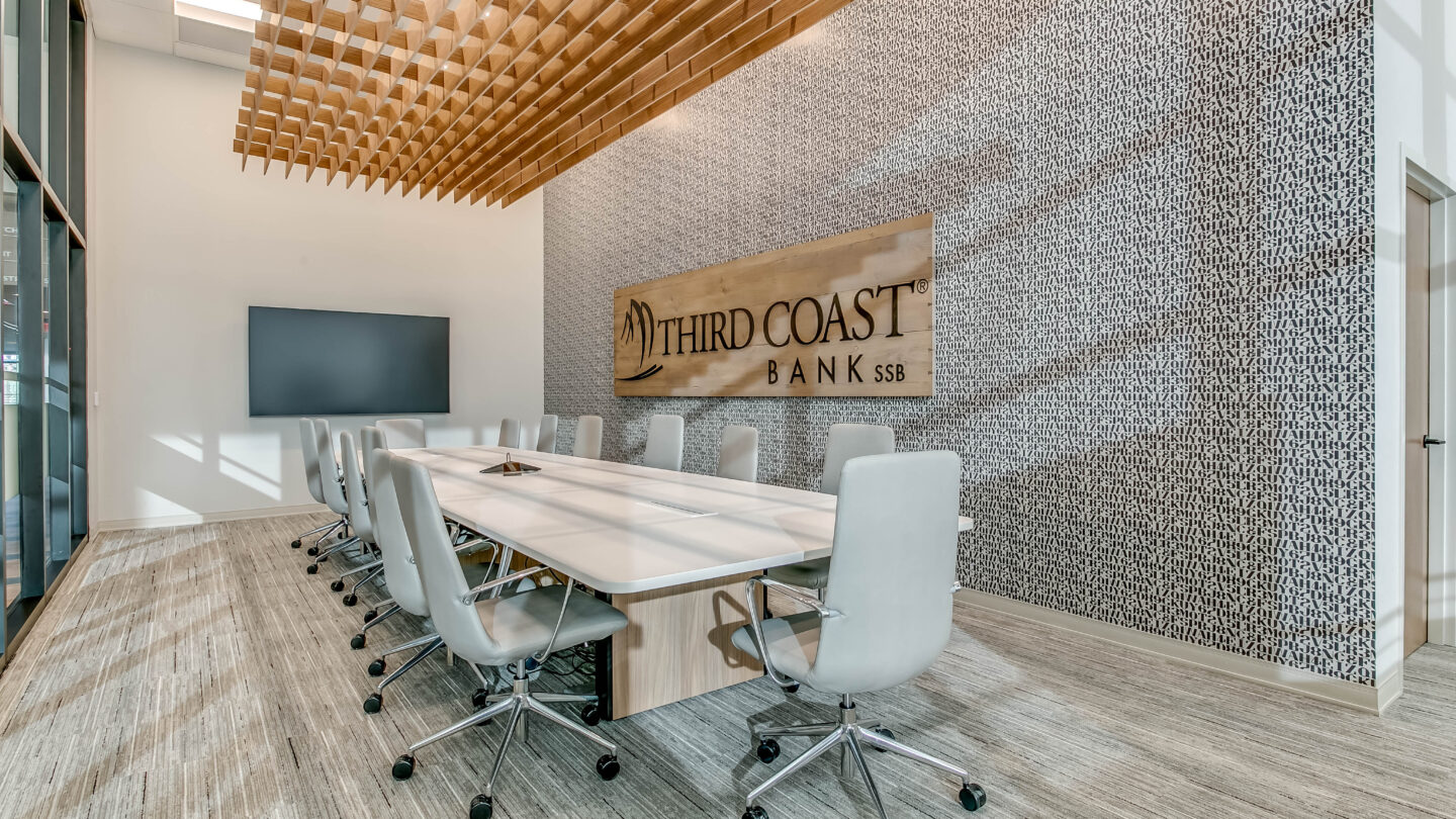 Conference room at Third Coast Bank