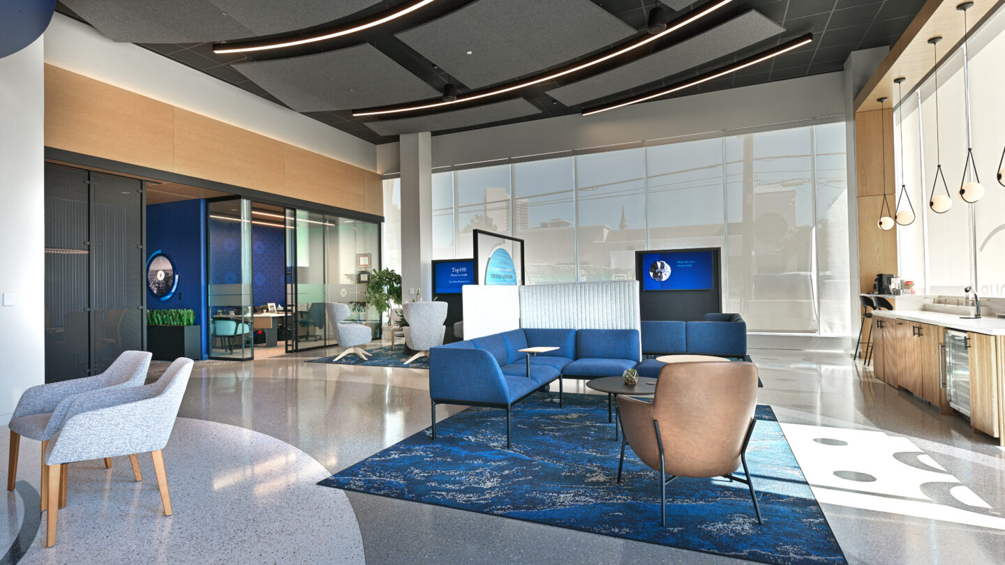 bank Branch lobby design