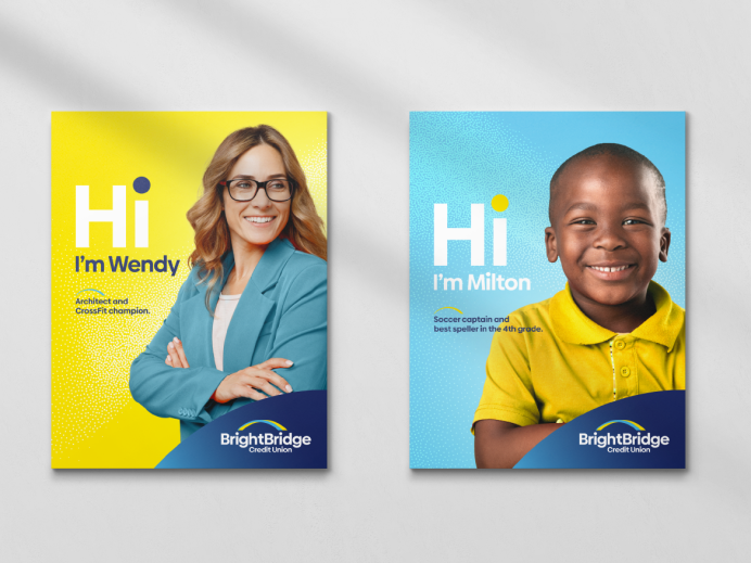 BrightBridge Credit Union In Branch Posters