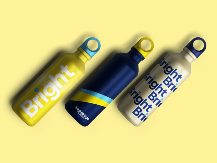 BrightBridge water bottles