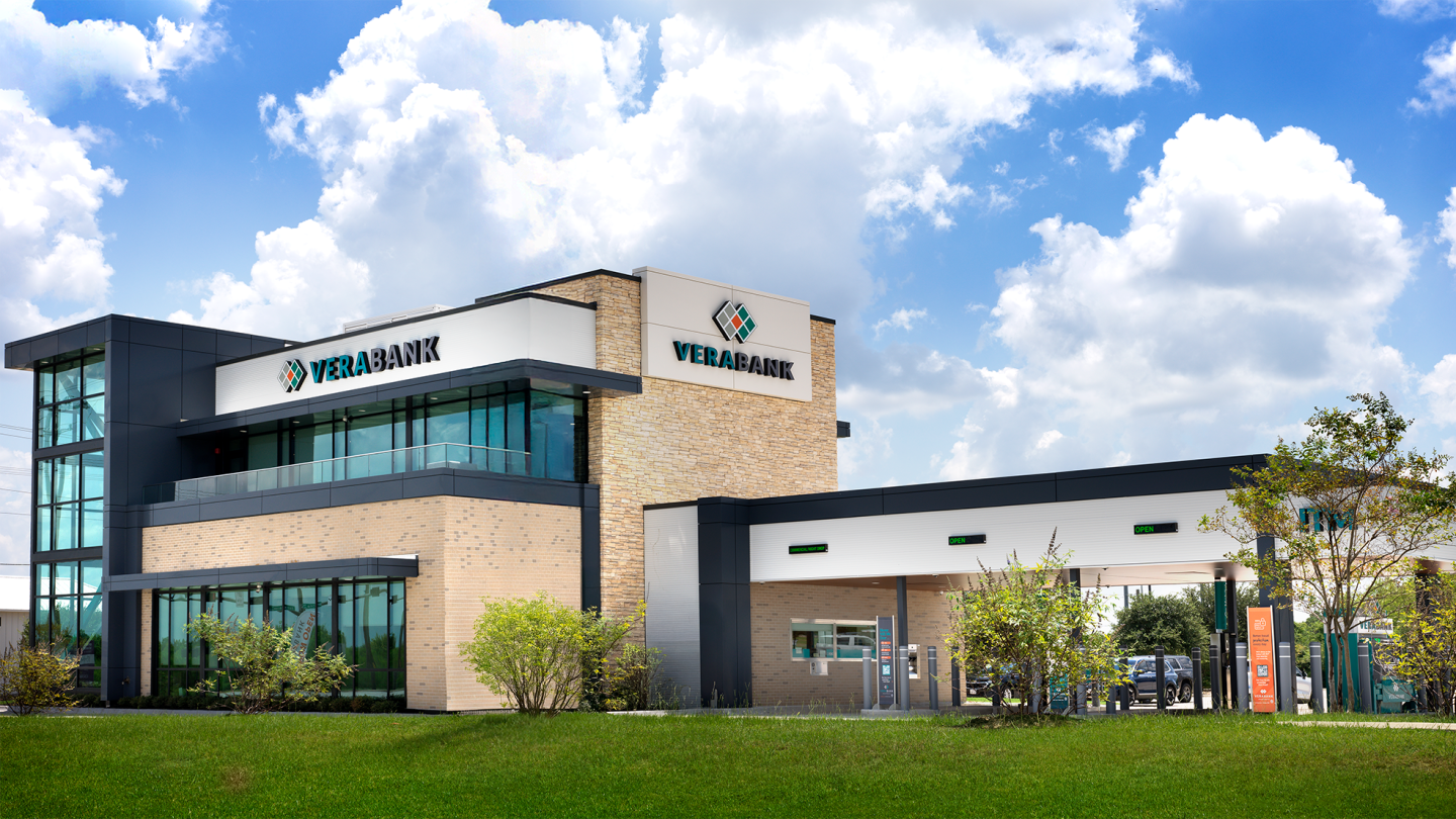 VeraBank ground up construction new branch design