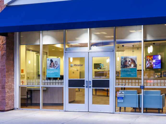 Branch updates Mirastar Federal Credit Union