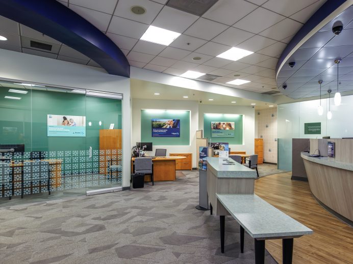 Mirastar Federal Credit Union branch design
