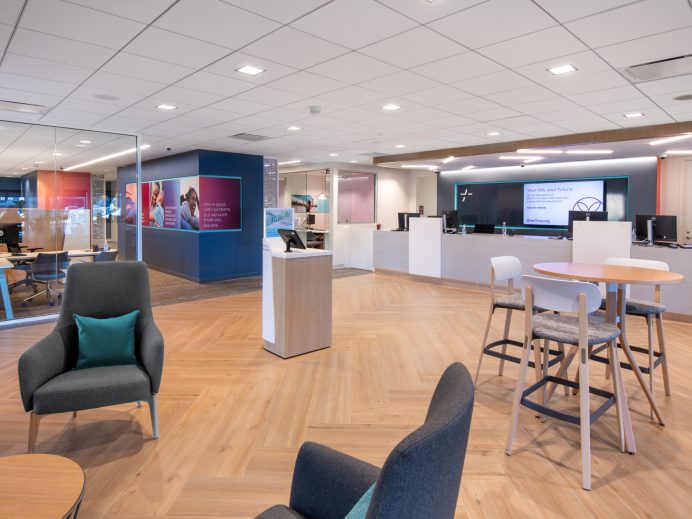 star one credit union lobby branch redesign