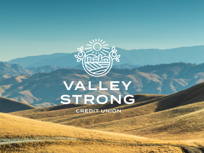 Valley Strong logo stacked