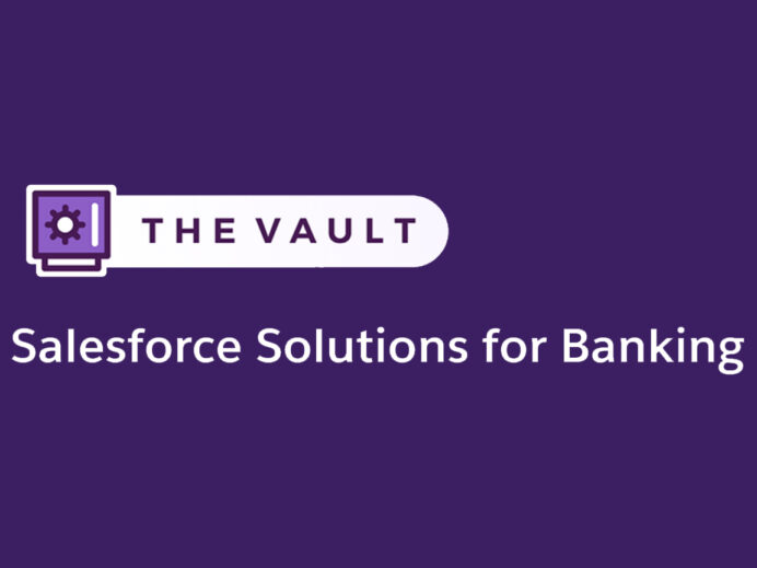 Logo for The Vault Podcast by Salesforce