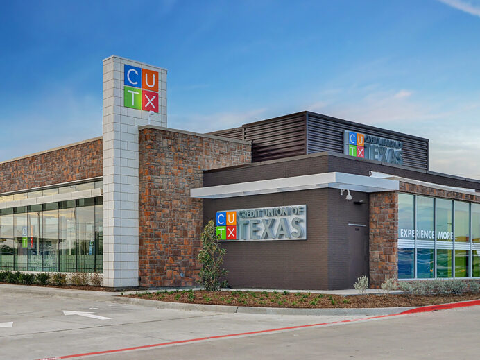 Design and Construction for Credit Union of Texas