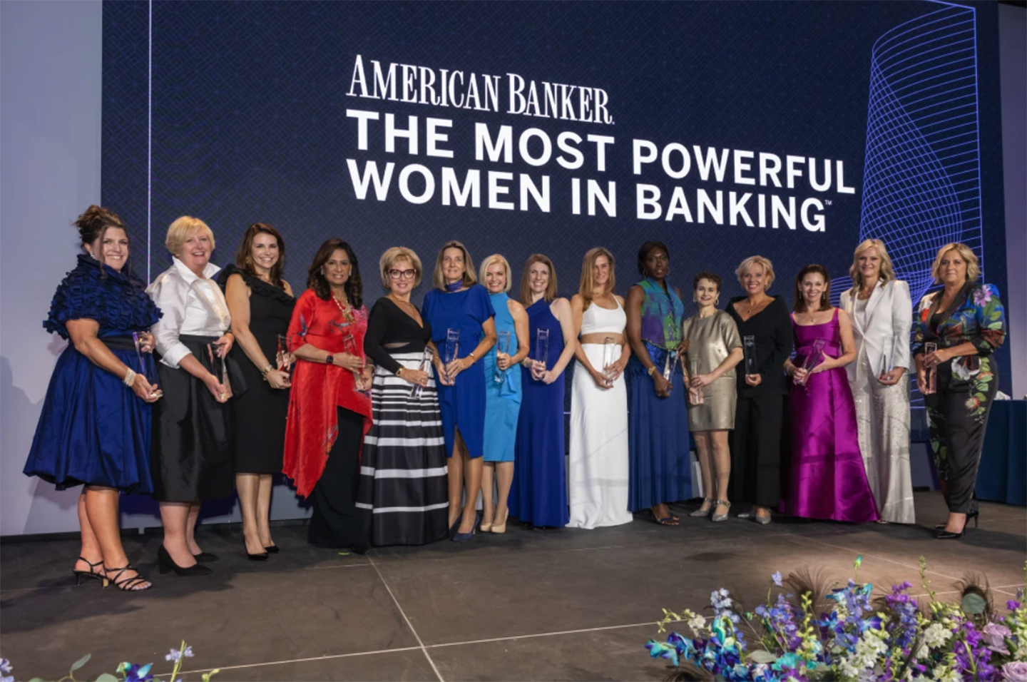 hoto courtesy of American Banker from the 2023 Most Powerful Women in Banking Gala. Photographer: Donna Alberco.
