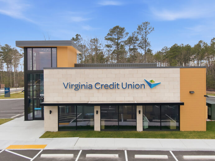 Virginia Credit Union new construction branch design