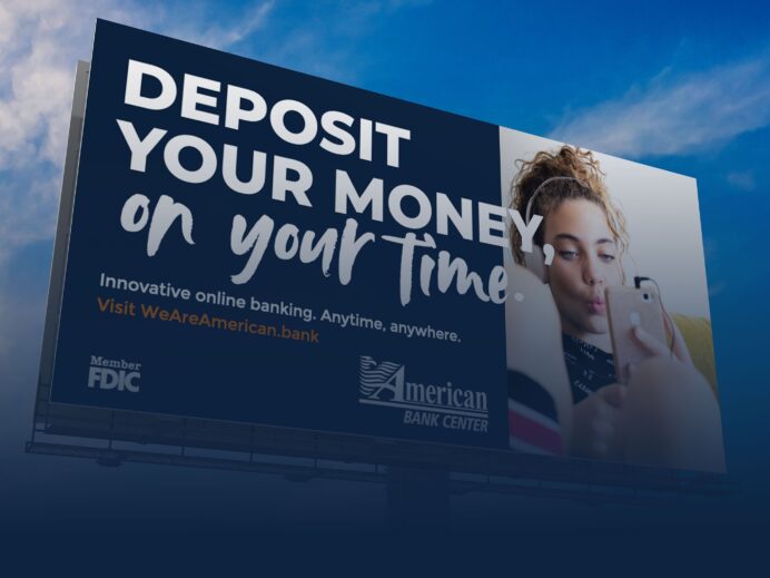 American Bank Center’s “Right Place, Right Time” Ad Campaign Capitalizes on Signature Style &#8211; Header 2