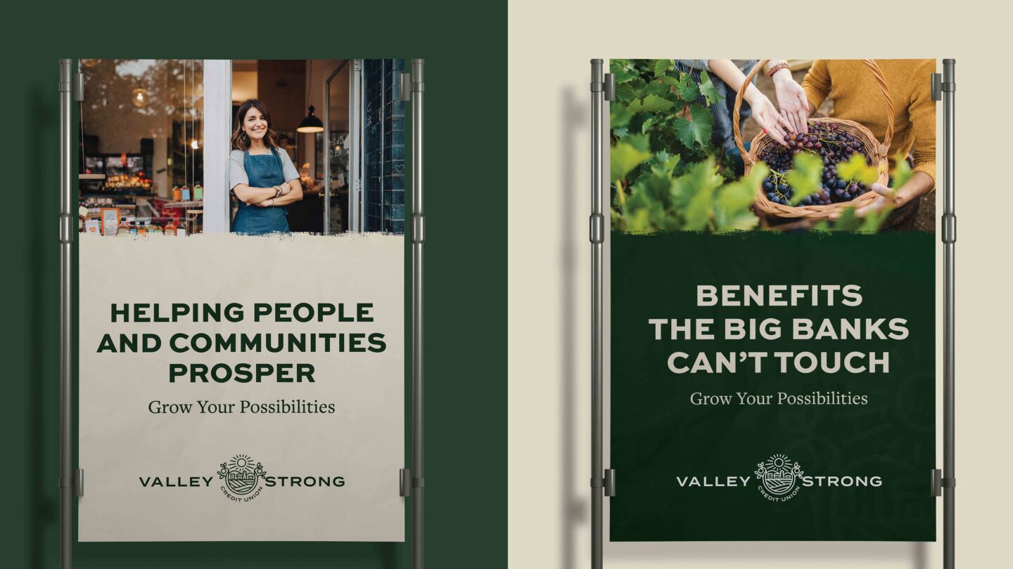 Valley Strong Credit Union Rebrand Case Study