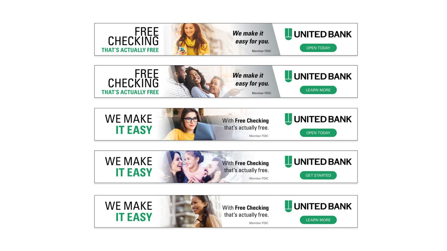 United Bank Digital Ads